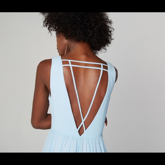 NWT [fame & partners] pale blue summer angel gown - Picture 10 of 10